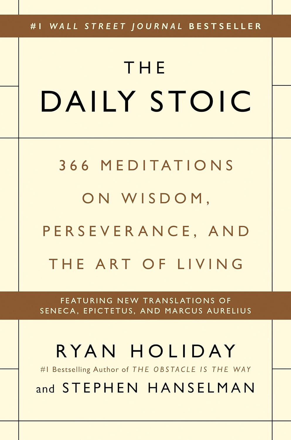 The Daily Stoic Book by Ryan Holiday